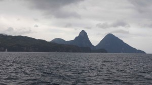 Spiky Mountains of St. Lucia