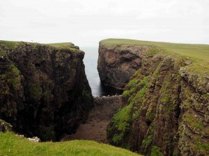 Impressive cliffs