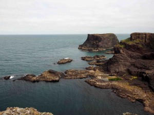 Volcanic coastline - reminiscent of the Azores 