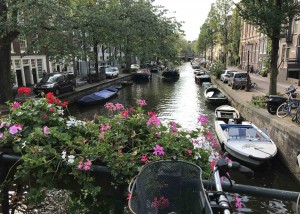 Typical Amsterdam Scene