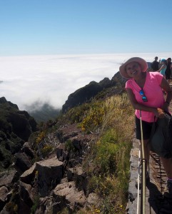 At the top of Madeira!